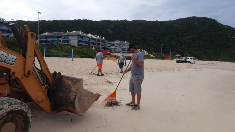 Limpeza acontece depois das fortes chuvas registradas na Capital – Foto: PMF/Divulgação/ND