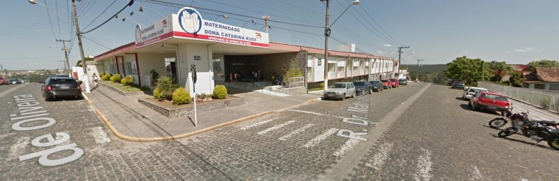 M&atilde;e &eacute; suspeita de negociar filho rec&eacute;m-nascido em Mafra, no Planalto Norte – Foto: Reprodu&ccedil;&atilde;o/GoogleMaps