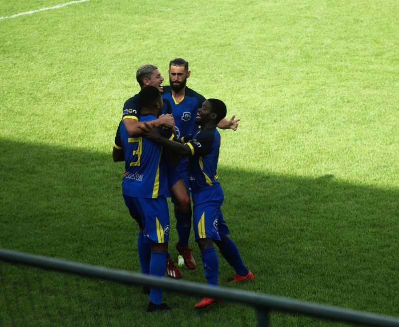 Nação foi fundado em fevereiro de 2019 e apesar de ter como foco a formação e negociação de jogadores, conquistou o acesso à Série B do Catarinense – Foto: Gustavo Mejía/Nação