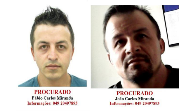 Os irm&atilde;os s&atilde;o suspeitos de furtarem um caminh&atilde;o e dois semirreboques – Foto: Pol&iacute;cia Civil/ND