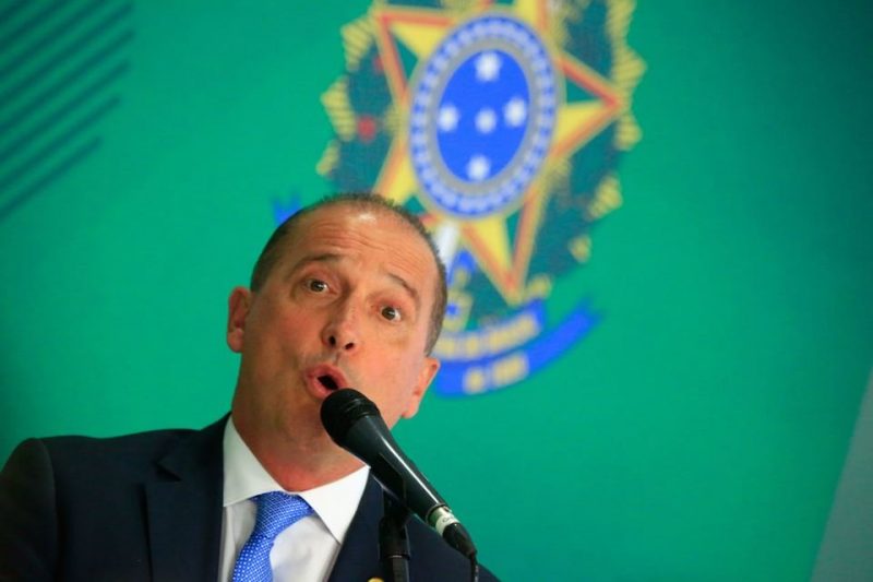 Ministro da Secretaria-Geral da Presidência da República, Onyx Lorenzoni, falou nesta quarta-feira (23) – Foto: Rafaela Felicciano/Metrópoles/Divulgação/ND