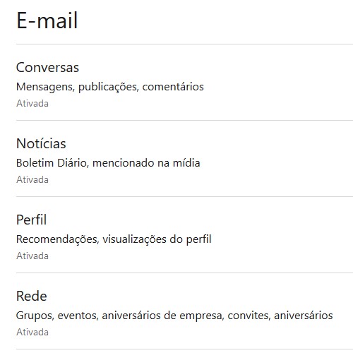 Veja como parar de receber emails do LinkedIn ND Mais