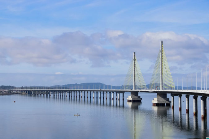 Após ser assaltada, vítima foi amarrada na ponte Anita Garibaldi, em Laguna