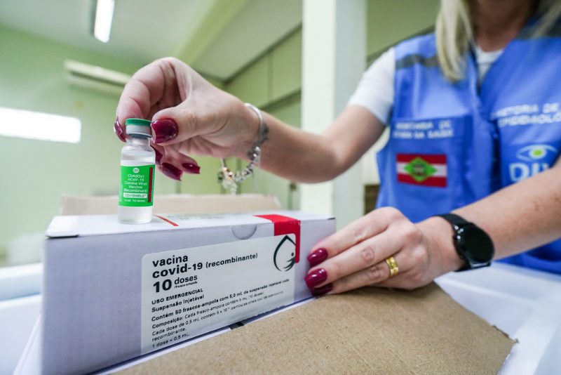 Brasil receberá até 14 milhões de vacinas em fevereiro – Foto: Ricardo Wolffenbuttel/Secom/Divulgação/ND