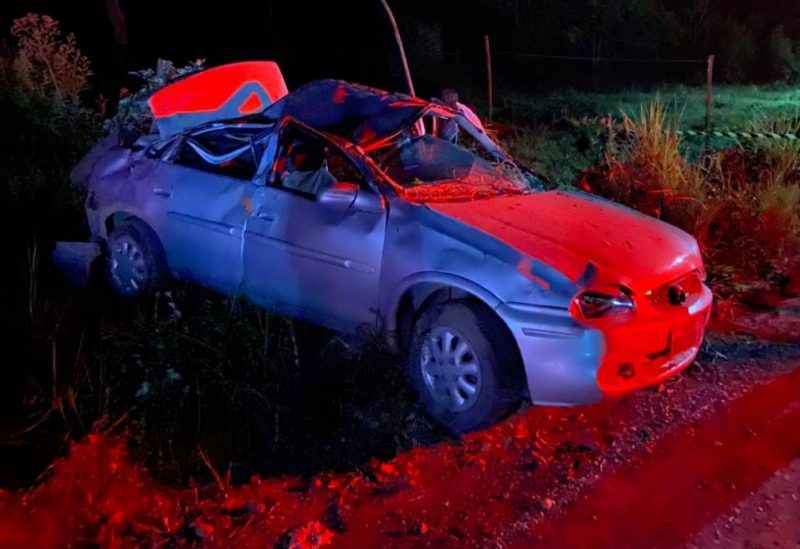 Acidente em Rio do Campo tirou a vida de um homem – Foto: CBM/Divulga&ccedil;&atilde;o