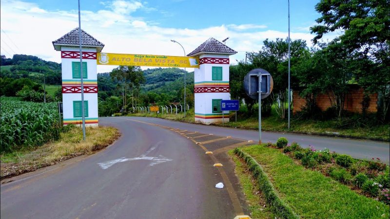 Alto Bela Vista tem quase dois mil habitantes&nbsp; – Foto: Internet/ND