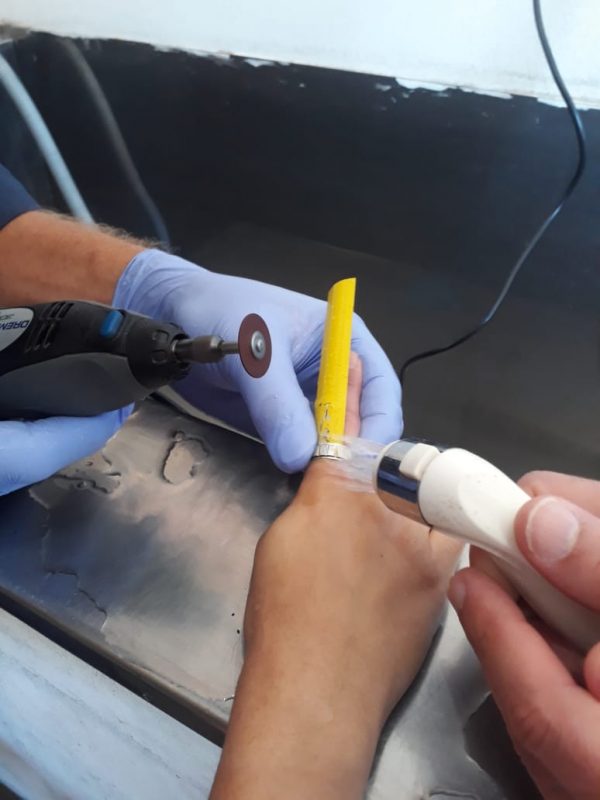 Esta &eacute; a segunda vez em uma semana que os bombeiros precisam retirar an&eacute;is na cidade – Foto: CBM/Porto Uni&atilde;o/Divulga&ccedil;&atilde;o