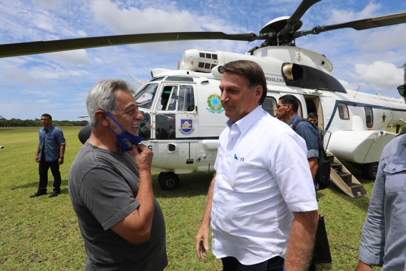 Bolsonaro está em São Francisco do Sul desde sábado (13), onde passa dias de folga com a família – Foto: Prefeitura SFS/Divulgação