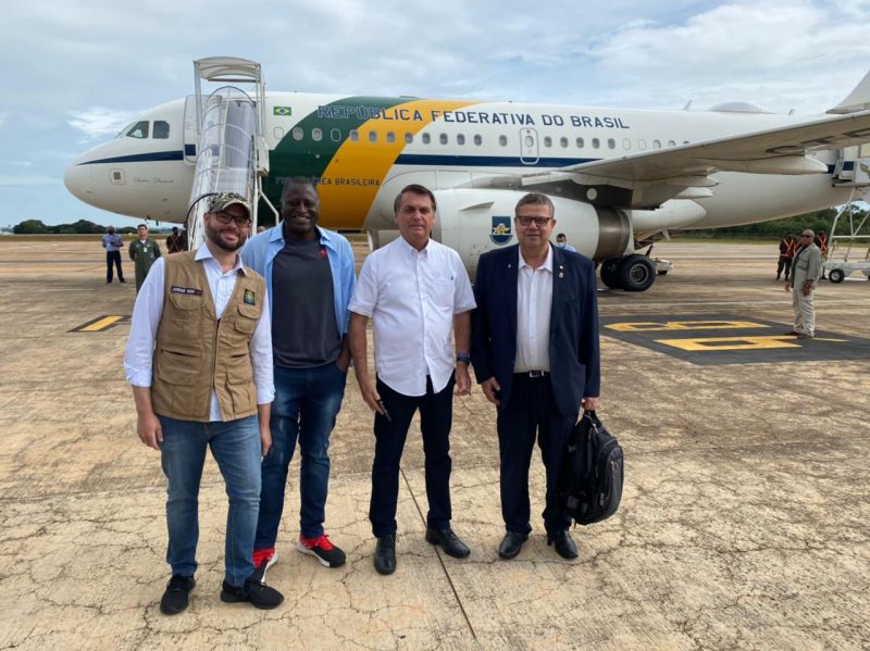 Presidente Jair Bolsonaro embarca com destino a S&atilde;o Francisco do Sul neste s&aacute;bado (13) – Foto: Divulga&ccedil;&atilde;o/ND