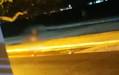 Casal &eacute; flagrado fazendo sexo em praia de Itaja&iacute; – Foto: Reprodu&ccedil;&atilde;o/ND