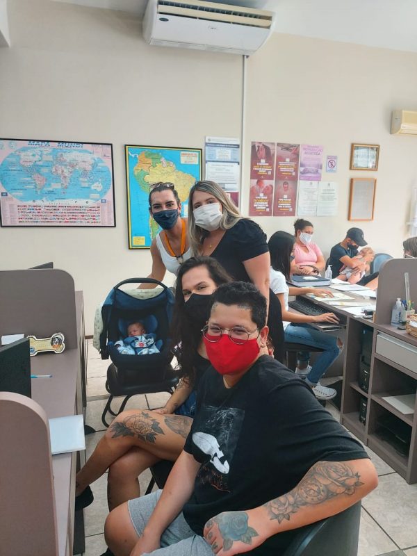 Quase 20 dias ap&oacute;s o nascimento, beb&ecirc; foi registrado em Jaragu&aacute; do Sul – Foto: Arquivo pessoal/ND