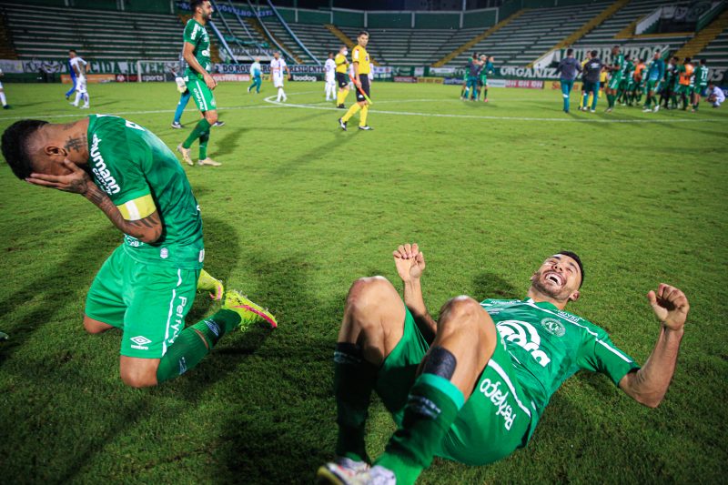 De Chapec&oacute; para a hist&oacute;ria: por m&eacute;rito e direito, Chapecoense &eacute; campe&atilde; brasileira da S&eacute;rie B – Foto: Marcio Cunha/Chapecoense/ND