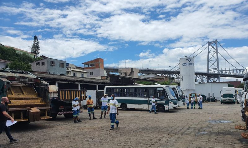 Autarquia retoma servi&ccedil;os em Florian&oacute;polis – Foto: Adriana Baldissarelli/Divulga&ccedil;&atilde;o/Comcap/ND
