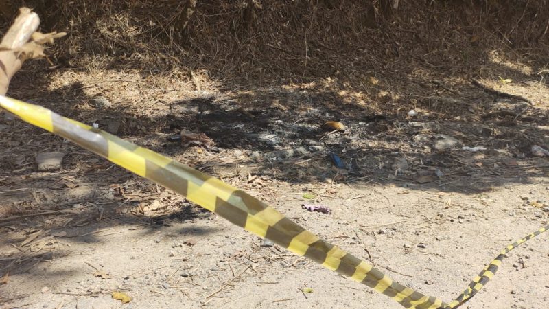 Corpo ainda estava queimando quando foi encontrado pela pol&iacute;cia – Foto: NDTV