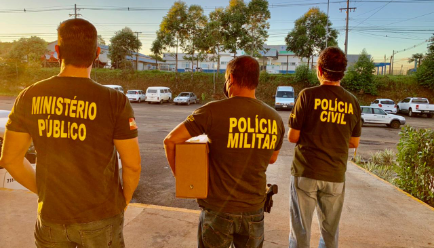 Opera&ccedil;&atilde;o aconteceu na manh&atilde; desta ter&ccedil;a-feira (2) – Foto: Gaeco/Divulga&ccedil;&atilde;o/ND