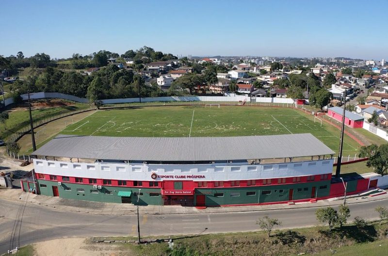 Estádio Engenheiro Mário Balsini, em Criciúma, é a casa do Próspera &#8211; Foto: Divulgação/Próspera/ND