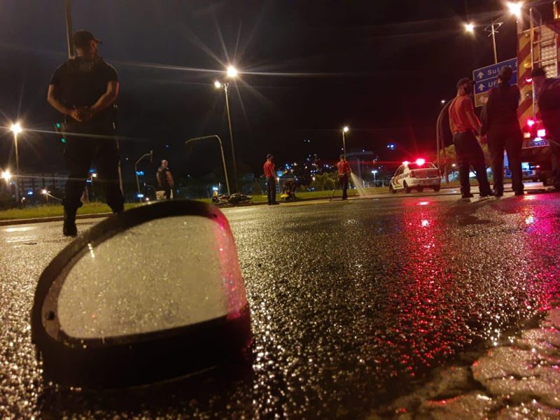 Motorista estava trafegando pela contram&atilde;o – Foto: GMF/Divulga&ccedil;&atilde;o/ND