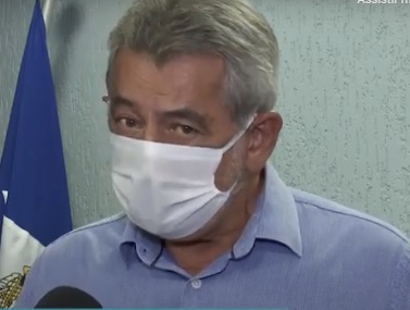 <span style="font-weight: 400;">Godofredo Gomes Moreira Filho</span>, prefeito de São Francisco do Sul- Foto: Reprodução TV