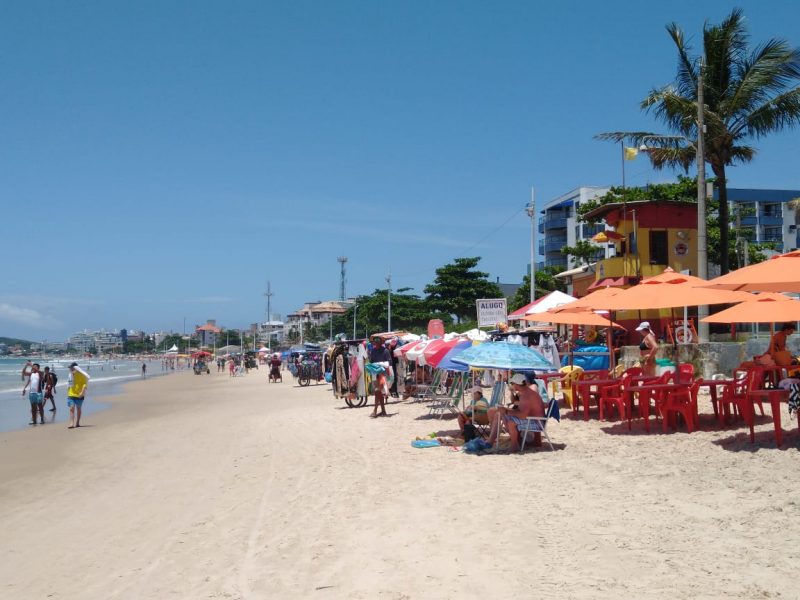 Praia dos Ingleses, no Norte da Ilha de Santa Catarina – Foto: Bruna Stroisch/ND