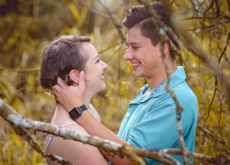 Casal nutria o sonho de celebrar o casamento com uma grande festa – Foto: Felipe Jo&atilde;o Vetterlein