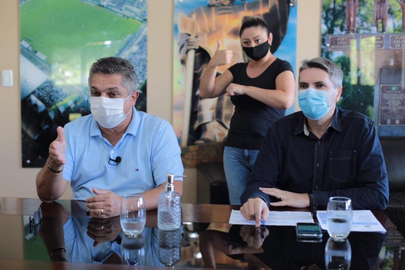 A&ccedil;&otilde;es visam impedir a transfer&ecirc;ncia de pacientes para outros munic&iacute;pios. – Foto: Leandro Schmidt/Prefeitura de Chapec&oacute;/Divulga&ccedil;&atilde;o/ND