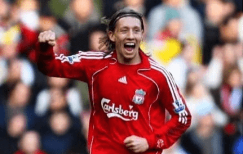 Lucas Leiva na &eacute;poca em que defendia o Liverpool – Foto: Reprodu&ccedil;&atilde;o Instagram