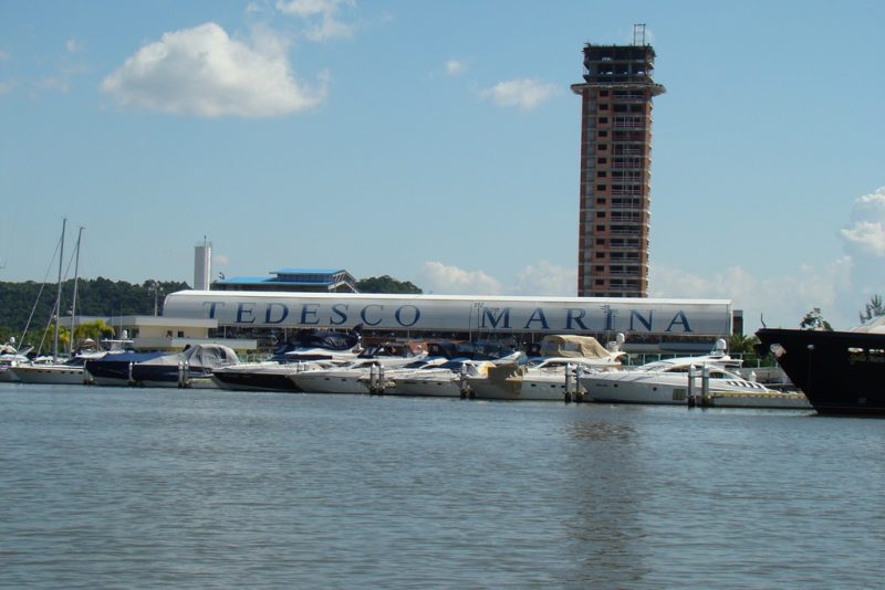 Marina valorizou toda a barra sul de Camboriu – Foto: arquivo