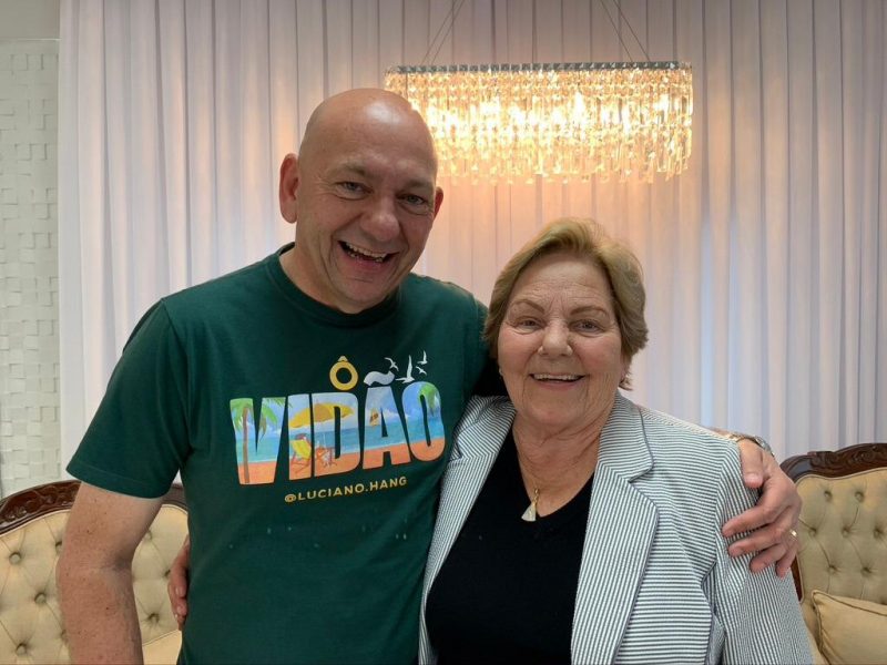 Regina Modesti Hang, m&atilde;e de Luciano Hang, morreu aos 82 anos – Foto: Divulga&ccedil;&atilde;o/Havan