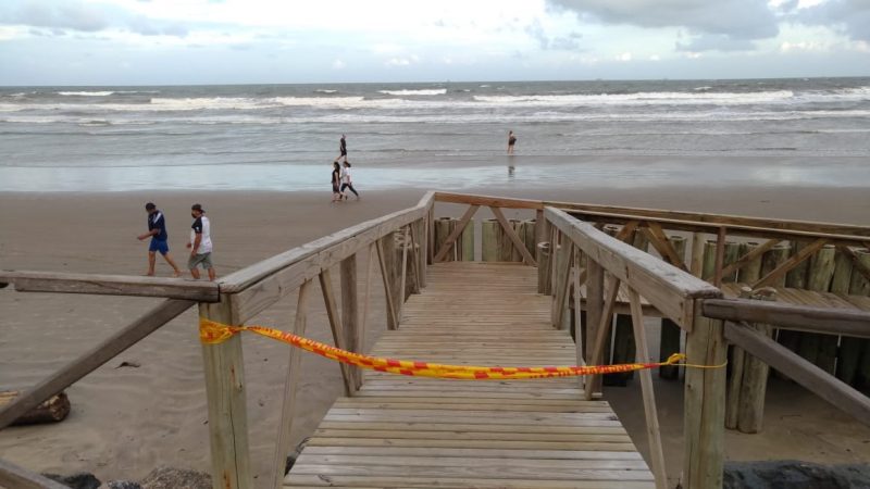 Uso da faixa de areia, segundo o decreto, só poderá ser feito para prática de atividades físicas individuais – Foto: Reprodução/ND