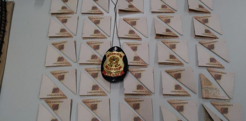 C&eacute;dulas foram enviadas de Minas Gerais pelos Correios – Foto: Pol&iacute;cia Federal/Divulga&ccedil;&atilde;o