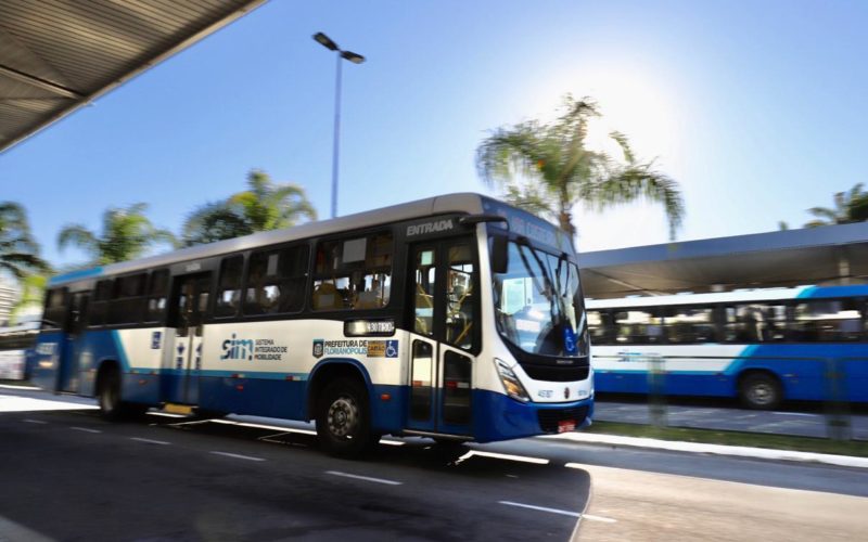 Valor da passagem de &ocirc;nibus em Florian&oacute;polis n&atilde;o ser&aacute; afetado pela alta dos combust&iacute;veis neste momento.- Foto: PMF/Divulga&ccedil;&atilde;o/ND