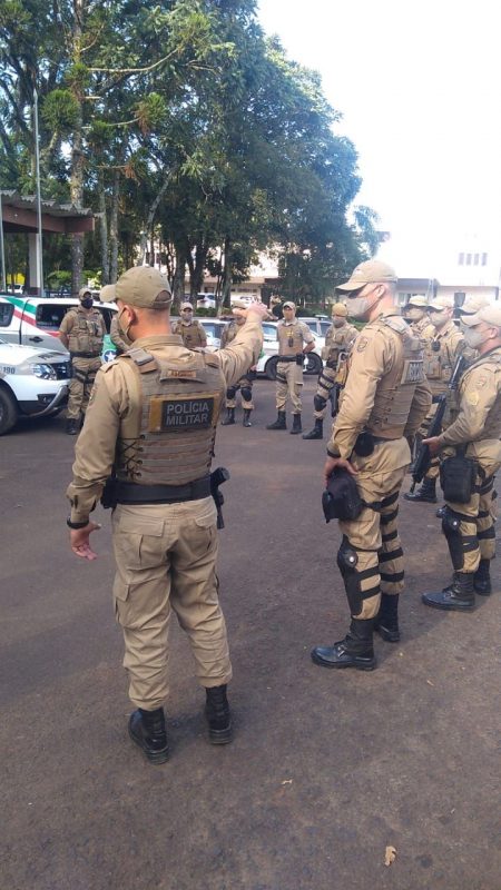Operação ocorreu na tarde desta sexta-feira (19) &#8211; Foto: Polícia Militar/Divulgação/ND