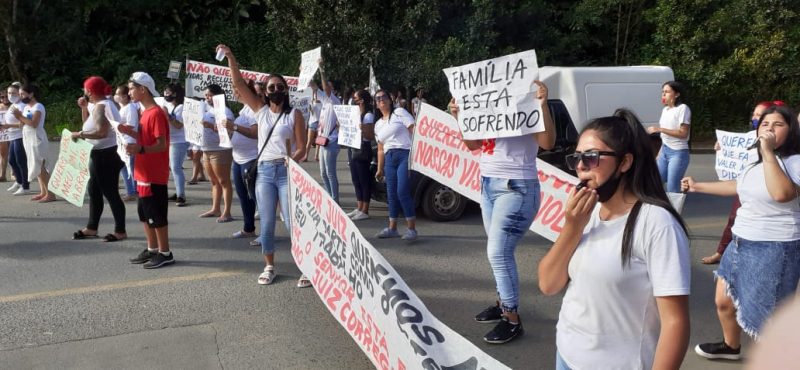 Familiares garantem que acampamento continuará até que reivindicações sejam atendidas – Foto: Gladionor Ramos/NDTV