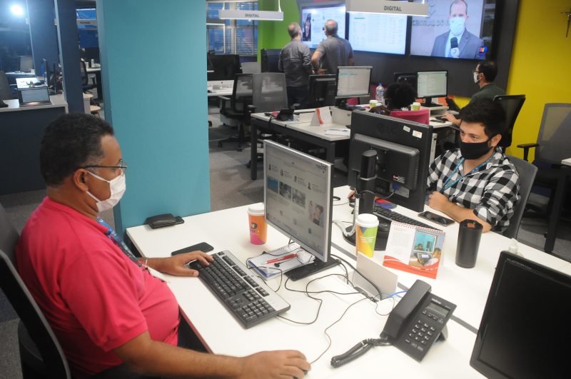 O ND+ est&aacute; onde o internauta se conecta – Foto: Leo Munhoz/ND