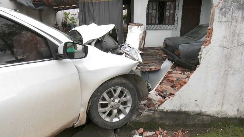 Roubo ocorreu na tarde desta quinta-feira (4) no bairro Jarivatuba – Foto: Joci Ronkoske/NDTV