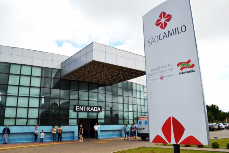 18 leitos de UTI-Covid estão todos ocupados com pacientes da região do Grande Oeste – Foto: Hospital Regional Terezinha Gaio Basso/Divulgação/ND