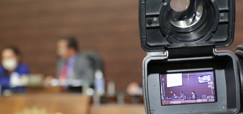 Sessões presenciais estão suspensas há quase um ano – Foto: Édio Hélio Ramos/Divulgação/ND
