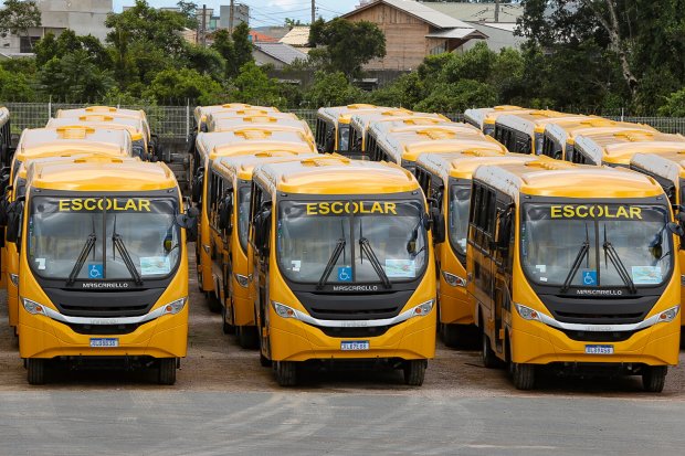 Repasse do governo do Estado para transporte escolar é superior ao de 2020 &#8211; Foto: Mauricio Vieira/Secom/Divulgação ND