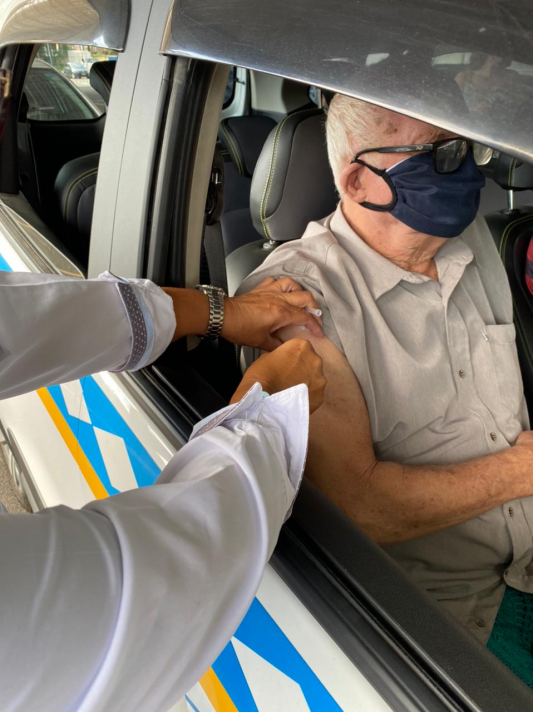 Amfri já aplicou mais de 13 mil doses da vacina contra Covid-19 – Foto: Prefeitura de Navegantes/Arquivo/ND