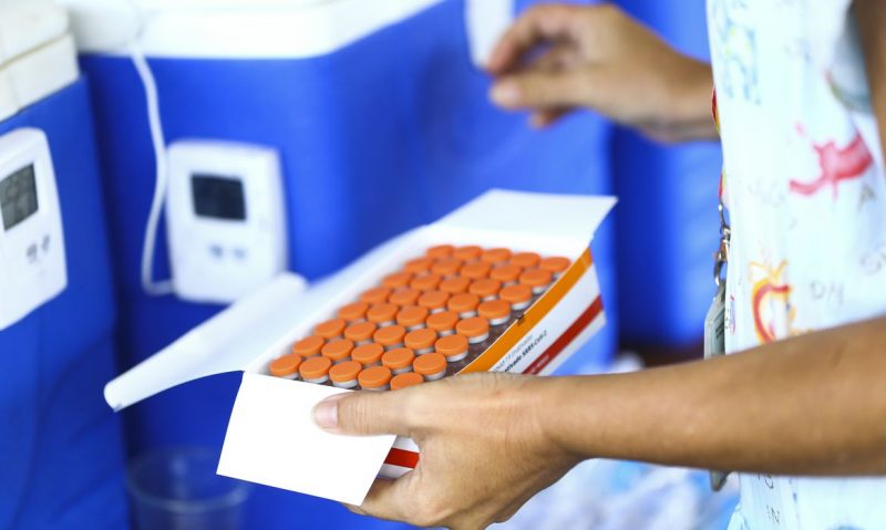 Saiba como será a distribuição das novas doses da vacina no Médio Vale. – Foto: Marcelo Camargo/Agência Brasil/ND