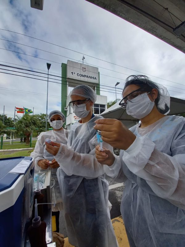 Vacinação contra Covid-19 inicia nesta sexta-feira (26) em dois pontos em Florianópolis – Foto: André Viero/NDTV