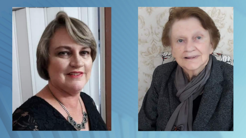 M&atilde;e e filha morrem v&iacute;timas da Covid-19 em Gaspar – Foto: Reprodu&ccedil;&atilde;o/Redes sociais