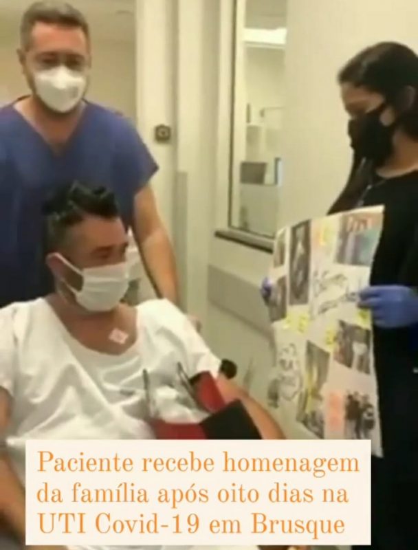 Paciente estava internado desde o dia 15 de mar&ccedil;o. H&aacute; 8 dias teve piora do quadro e foi para a UTI – Foto: Reprodu&ccedil;&atilde;o redes sociais