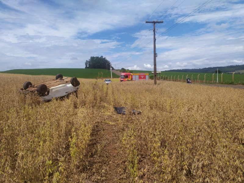 Um dos irmãos morreu no local, enquanto o outro sofreu ferimentos leves – Foto: Corpo de Bombeiros/ND