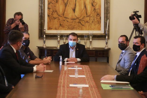 Encontro terminou com acordo – Foto: Divulga&ccedil;&atilde;o