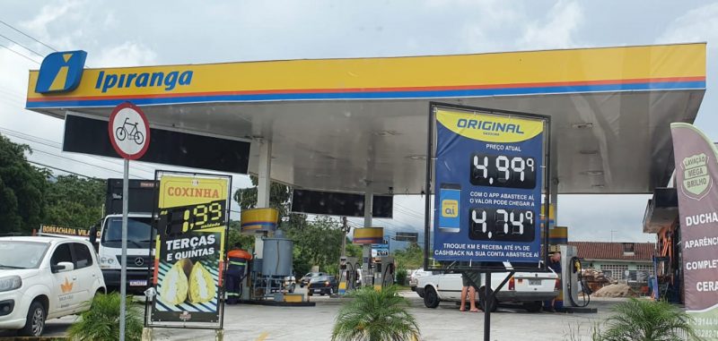 Aumento da gasolina já pesa no bolso do consumidor em Joinville – Foto: Jean Balbinotti/ND