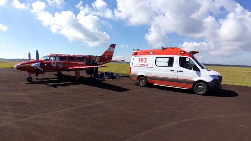 Pacientes com Covid-19 transferidos de SC ao ES