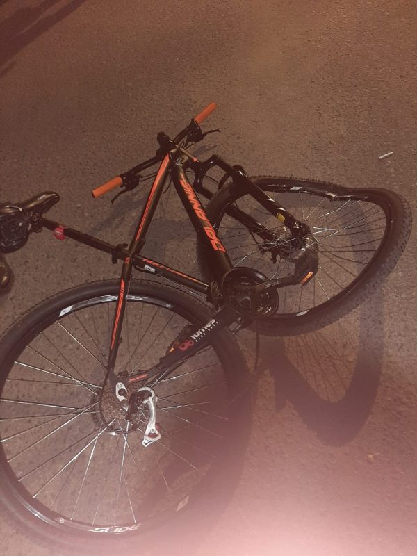 Bicicleta em que estava o adolescente – Foto: Divulgação ND
