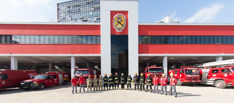 Os Bombeiros Voluntários de Joinville são exemplos do espírito voluntário da cidade – Foto: BVJ/Divulgação