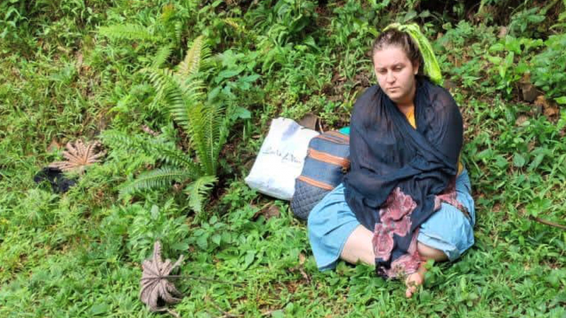 Foto feita logo que a jovem desapareceu em Blumenau – Foto: Reprodu&ccedil;&atilde;o/ND